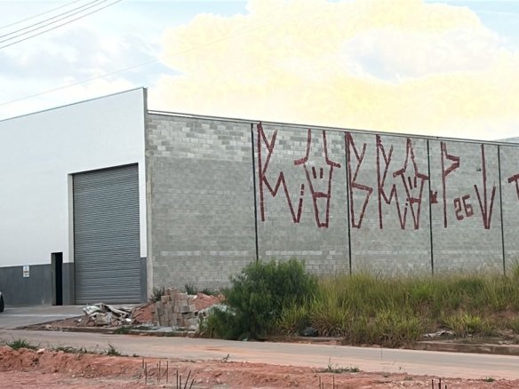 Galpão Novo para Alugar em Betim | 360m² | Bairro Estreito | Próximo ao Condomínio LOG